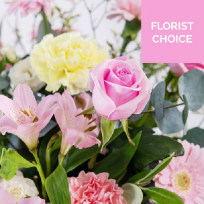 Mother's Day Florist Choice - Let the florist choose the most beautiful blooms of the day. Hand delivery made by the local florist to ensure the flowers are delivered in pristine condition. 
